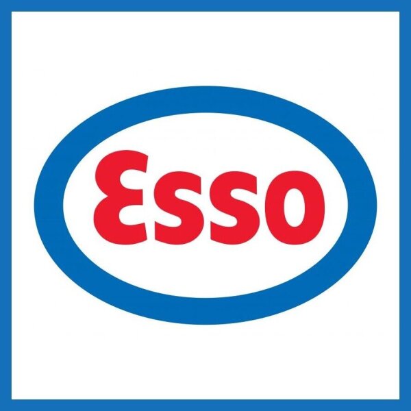 Schild mit LED Beleuchtung für H0 beleuchtet Polizei, Feuerwehr, Bahnhof, Post Tankstelle Esso 8x8mm