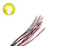 SMD LED 0805 mit Kabel angelötet Ø 0,3mm Microkabel LEDs 10 / 20 Stück 7 Farben