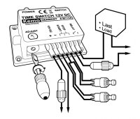 Zeitschalter Timer Zeitrelais 12V bis 15V= ca. 2 Sek - 23 Min Kemo M113A A2086