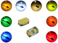 LED 0402 0603 0805 1206 micro mini SMD LEDs 10 20 50 100...