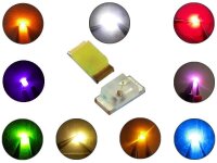 LED 0402 0603 0805 1206 micro mini SMD LEDs 10 20 50 100...