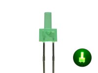LED 2mm Tower diffus LEDs langer Kopf 7 Farben 10 20 50...