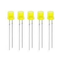 LED 5mm Zylinder Flachkopf LEDs zylindrisch flach Flat Top 10 20 50 100 Stück