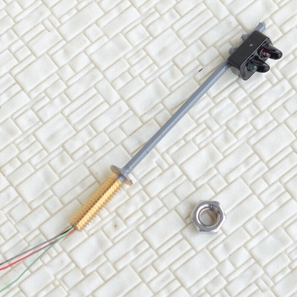 Lichtsignale Signale LED rot / grün 4,5cm hoch Blocksignale für TT 2