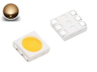 Sortiment LED 5050 SMD rot gelb grün weiß blau orange pink ww lila 90 Stück S931