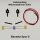 Weichenlaterne Gleissperrsignal beleuchtet LED für H0 und 0 Weichen Set Bausatz Spur 0 Weichenlaternen Links 2 Stück