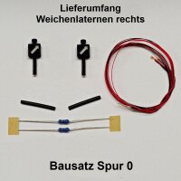 Weichenlaterne Gleissperrsignal beleuchtet LED für...