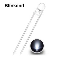 Blink LEDs 3mm Blinker LED Blinklicht langsam bis schnell blinkend 1-3Hz Auswahl