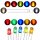 Blink LEDs 3mm Blinker LED Blinklicht langsam bis schnell blinkend 1-3Hz Auswahl