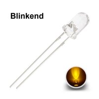 Blink LEDs 5mm Blinker LED Blinklicht langsam blinkend 1Hz (60x pro Minute)