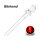 Blink LEDs 5mm Blinker LED Blinklicht langsam blinkend 1Hz (60x pro Minute) rot klar 20 Stück