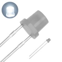 LED 3mm Zylinder Flachkopf LEDs zylindrisch flach Flat...