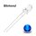 Blink LEDs 5mm Blinker LED Blinklicht langsam blinkend 0,5Hz (30x pro Minute) blau klar 100 Stück