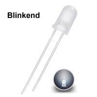 Blink LEDs 5mm Blinker LED Blinklicht langsam blinkend...