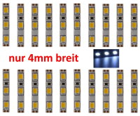 LED Beleuchtung RC H0 TT N Z nur 4mm schmal bis 100cm Länge Licht Häuser Waggons