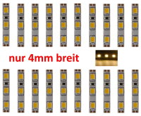 LED Beleuchtung RC H0 TT N Z nur 4mm schmal bis 100cm Länge Licht Häuser Waggons