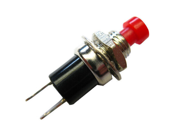 Miniatur Drucktaster Taster Schließer EIN Modellbau Mini Druckschalter 6 Farben Rot 100 Stück