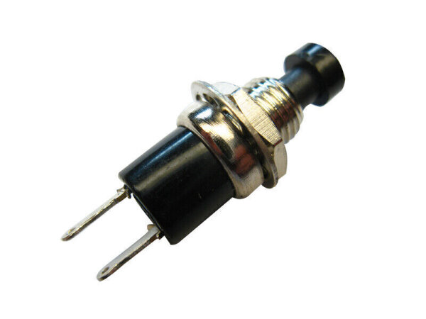 Miniatur Drucktaster Taster Schließer EIN Modellbau Mini Druckschalter 6 Farben Schwarz 10 Stück