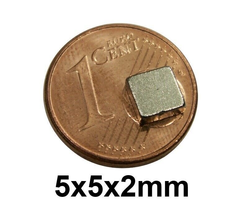 Neodym Magnetscheiben 8x5mm - Extrem Starker N35-Powermagnet In
