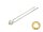 Blink LED 1,8mm Blinker Blinklicht Mini LEDs blinkend 1,5Hz (90x pro Minute) Warmweiß 20 Stück