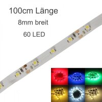 LED Beleuchtung RC Modellbahn H0 TT N Z 5cm bis 100cm Länge Licht Häuser Waggons