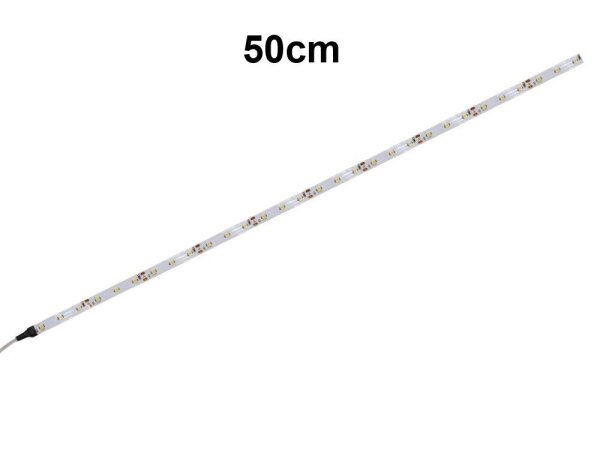 LED Waggonbeleuchtung Innenbeleuchtung 10-70cm Beleuchtung Waggons H0 TT N G 1 0 Warmweiß 50 cm 10 Stück