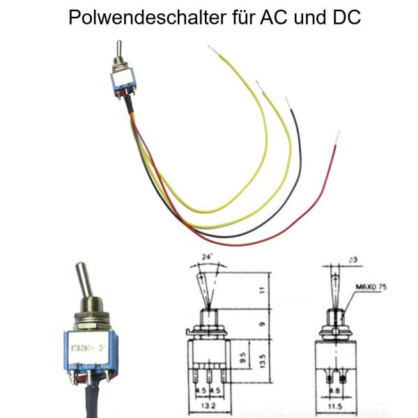 Getriebemotor 12V DC Langsamläufer Motor Modellbau Karussell Drehscheibe 1-80RPM Polwendeschalter für AC/DC