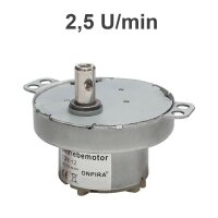 Getriebemotor 12V DC Langsamläufer Motor Modellbau...