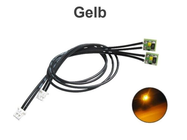Führerstandsbeleuchtung LED für Umbauset H0 Loks BR 185 232 Märklin Trix digital Gelb