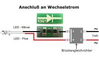 Konstantstromquelle LED Treiber 2 5 10 15 20 30 mA bis 11 LEDs 4-24V DC Mini KSQ