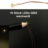 SMD LED 0402 0603 0805 1206 mit Kabel Kupferlackdraht...