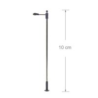 LED Straßenlampen H0 TT Lampen Leuchten 6-10cm 12-19V Modelleisenbahn 10 Stück