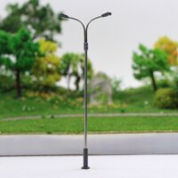 LED Straßenlampen H0 TT Lampen Leuchten 6-10cm 12-19V Modelleisenbahn 10 Stück