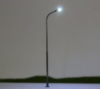 LED Straßenlampen H0 TT Lampen Leuchten 6-10cm 12-19V Modelleisenbahn 10 Stück