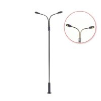 LED Straßenlampen H0 TT Lampen Leuchten 6-10cm 12-19V Modelleisenbahn 10 Stück