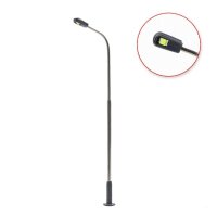 LED Straßenlampen TT N Lampen Leuchten 5 - 7cm 12-19V Modelleisenbahn 10 Stück