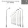 LED Straßenlampen TT N Lampen Leuchten 5 - 7cm 12-19V Modelleisenbahn 10 Stück 10 Stück 1-flammig kaltweiß