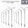 LED Straßenlampen TT N Lampen Leuchten 5 - 7cm 12-19V Modelleisenbahn 10 Stück 10 Stück 2-flammig kaltweiß
