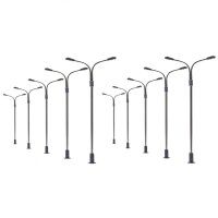 LED Straßenlampen N TT Lampen Leuchten 4 - 6cm 12-19V Modelleisenbahn 10 Stück