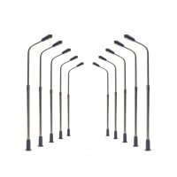 LED Straßenlampen N TT Lampen Leuchten 4 - 6cm 12-19V Modelleisenbahn 10 Stück