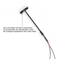 LED Straßenlampen H0 TT Bahnsteigleuchten 6cm 12-19V Bahnsteig Lampen 10 Stück