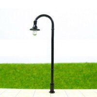 LED Straßenlampen H0 TT Bogenleuchten 5cm 6,5cm 12-19V Lampen Leuchten 10 Stück