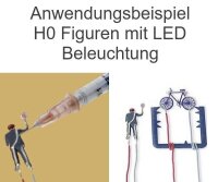 Leitsilber Leitlack "flüssige" Draht für Platinen Reparatur, Figuren mit LED