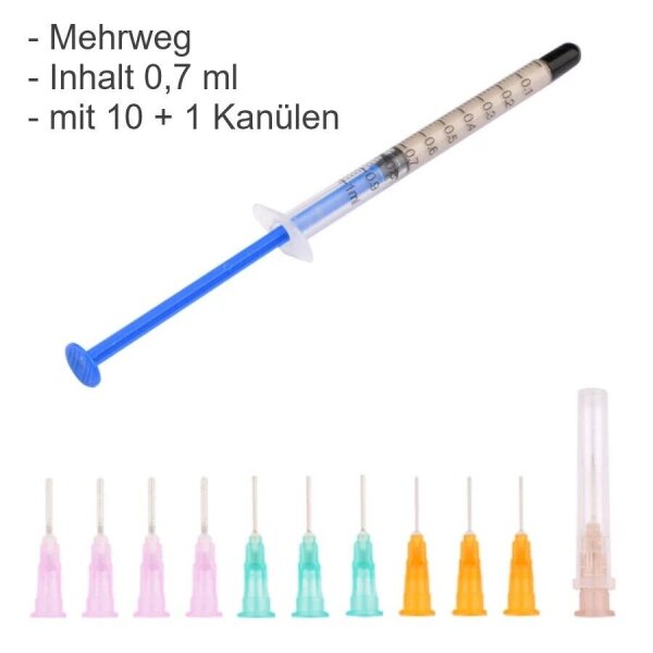 Leitsilber Leitlack "flüssige" Draht für Platinen Reparatur, Figuren mit LED Mehrweg 0,7ml