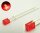LED 2x3mm rechteckig klar diffus flach 2x3x4mm LEDs 10 20 50 100 Stück oder Set 20 Stück rot diffus