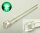 LED 2x3mm rechteckig klar diffus flach 2x3x4mm LEDs 10 20 50 100 Stück oder Set 50 Stück grün klar