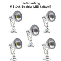 LED Flutlichtstrahler Strahler H0 Fassadenstrahler Lampen...