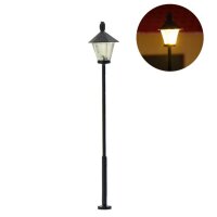 LED Straßenlampen H0 TT Lampen Leuchten höhenverstellbar 4 - 5,5cm 10 Stück S315