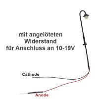 LED Straßenlampen N Z Laternen Leuchte höhenverstellbar 2 - 3,5cm 10 Stück S1209