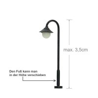LED Straßenlampen N Z Laternen Leuchte höhenverstellbar 2 - 3,5cm 10 Stück S1209